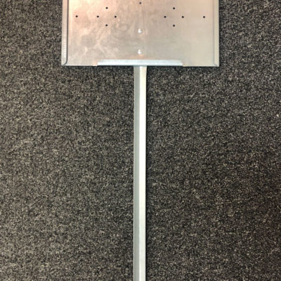 **MOST POPULAR - 11" x 7" Sign Holder w/ 18" Leg (25/Box)